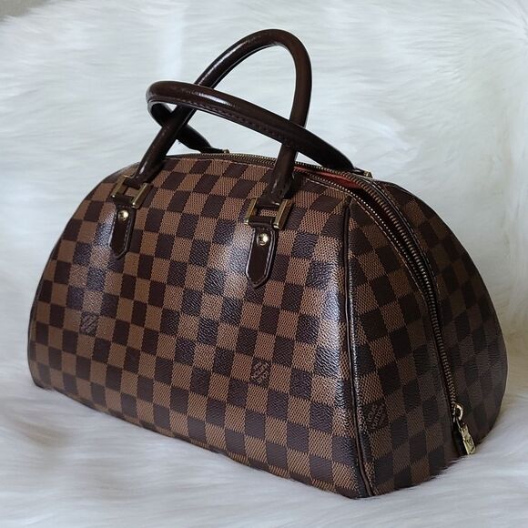 💯 Authentic Louis Vuitton Damier Ebien Ribera 🍀 - Picture 1 of 16